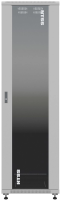 Шкаф серверный NTSS Премиум (NTSS-R42U8080GS) напольный 42U 800x800мм пер.дв.стекл металл 900кг серый 710мм 144кг 1987мм IP20 сталь