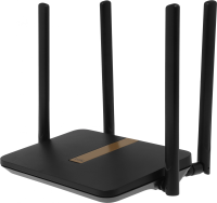 Роутер беспроводной Cudy LT500D AC1200 10/100BASE-TX/4G cat. 4 черный