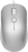 Мышь A4Tech Fstyler FM26S серебристый/белый оптическая (1600dpi) silent USB для ноутбука (4but)