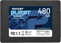 Накопитель SSD Patriot SATA III 480Gb PBE480GS25SSDR Burst Elite 2.5"
