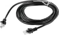Патч-корд PP12-3M/BK 1000G UTP 4 пары cat5E CCA molded 3м черный RJ-45 (m)-RJ-45 (m)