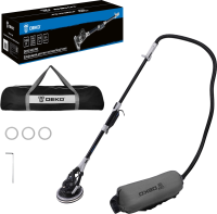 Эксцентриковая шлифмашина Deko DKWS1400 PRO 1400Вт D225мм (085-1062)