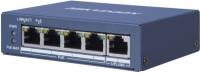Коммутатор Hikvision DS-3E0505P-E 1x100Mb 4G 4PoE+ 60W неуправляемый
