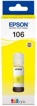 Картридж струйный Epson 106Y C13T00R440 желтый (1900стр.) (70мл) для Epson L7160/7180