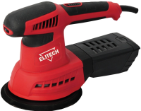 Эксцентриковая шлифовальная машина Elitech МШЭ 0515Э 460Вт