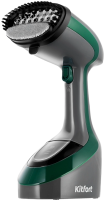 Отпариватель ручной Kitfort КТ-9298 1600Вт серый/зеленый