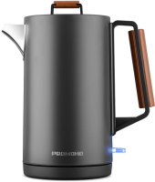 Чайник электрический Redmond KM236 1.7л. 2200Вт серый корпус: нерж.сталь