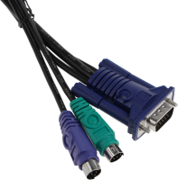 Кабель D-Link DKVM-CB/B1A 1.8м черный