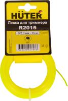 Леска для садовых триммеров Huter R2015 d=2мм L=15м для Huter GET-1200SL (71/1/9)