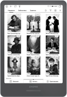 Электронная книга Digma A8 7.8" E-ink HD Carta 1873x1404 Touch Screen 1.8Ghz 3072/32Gb/SD/microSDHC/подсветка дисплея темно-серый