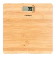 Весы напольные электронные Starwind SSP6070 макс.180кг бамбук