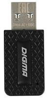 Сетевой адаптер WiFi Digma DWA-AC1300C AC1300 USB 3.0 (ант.внутр.) 1ант. (упак.:1шт)