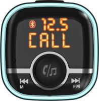 Автомобильный FM-модулятор Navitel BHF04 MAX черный MicroSD BT USB