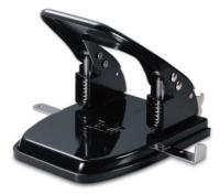 Дырокол Kw-Trio Typical Heavy Duty 978 макс.:30лист. металл разные варианты цветов отв.:2 с линейкой