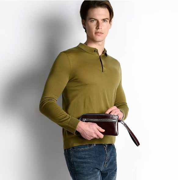 Мультипортмоне Piquadro Blue Square AC2648B2/MO коричневый натур.кожа