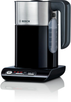 Чайник электрический Bosch TWK8613P 1.5л. 2400Вт черный/серебристый (корпус: нержавеющая сталь)