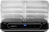 Сушка для фруктов и овощей Polaris PFD 1206V 6под. 550Вт черный