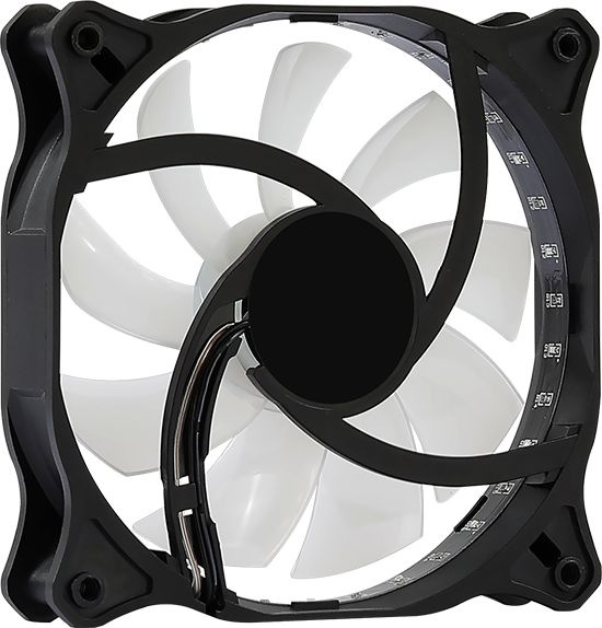 Вентилятор Aerocool Cosmo 12 120x120mm 4-pin(Molex)24dB 160gr LED Ret