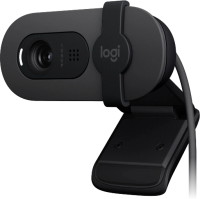 Камера Web Logitech HD Webcam Brio 90 графитовый 2Mpix (1920x1080) USB Type-C с микрофоном (960-0015