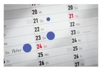 Этикетки Avery Zweckform 3857 250шт на листе диаметр 19мм/70г/м2/синий самоклей. универсальная