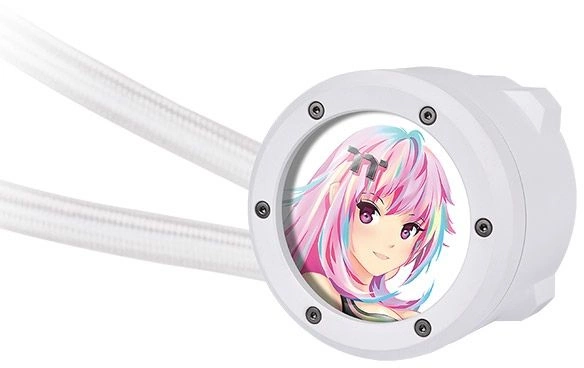 Система водяного охлаждения Thermaltake TH240 V2 Ultra EX Snow ARGB Soc-AM5/AM4/1200/1700/1851 белый 4-pin 28.5dB Al+Cu LCD Ret (CL-W425-PL12SW-A)