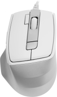 Мышь A4Tech Fstyler FM45S Air белый/серебристый оптическая (2400dpi) silent USB (7but)