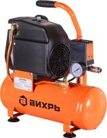 Компрессор Вихрь КП-165/10 безмасляный 165л/мин 10л 950Вт оранжевый/черный