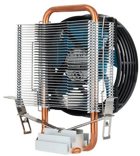 Устройство охлаждения(кулер) Aerocool Verkho 1-3P Soc-AM5/AM4/1151/1200 3-pin 28dB Al+Cu 100W 280gr Ret