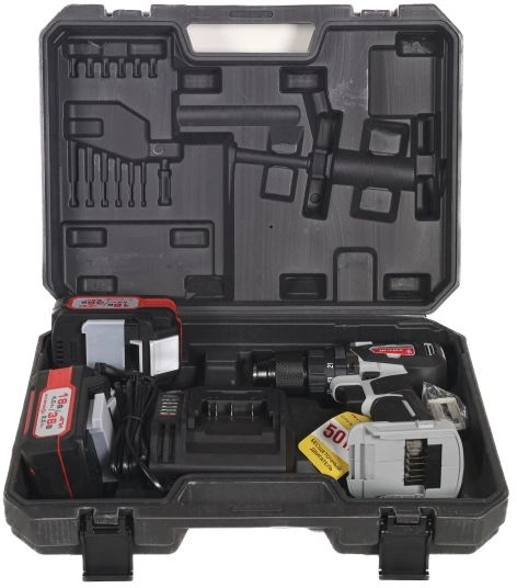 Дрель-шуруповерт Интерскол ДАУ-13/36В 50 аккум. патрон:быстрозажимной (кейс в комплекте) (850.2.2.70)