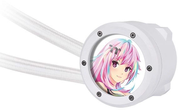 Система водяного охлаждения Thermaltake TH280 V2 Ultra EX Snow ARGB Soc-AM5/AM4/1200/1700/1851 белый 4-pin 30.7dB Al+Cu LCD Ret (CL-W427-PL14SW-A)