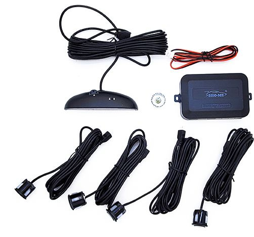 Парковочный Радар Sho-Me Y-2618N04 4 датчика 18мм черный