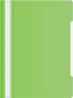Папка-скоросшиватель Бюрократ -PS20LETT A4 прозрач.верх.лист пластик салатовый 0.12/0.16