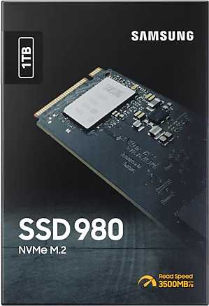 Накопитель SSD Samsung PCI-E 3.0 x4 1Tb MZ-V8V1T0BW 980 M.2 2280