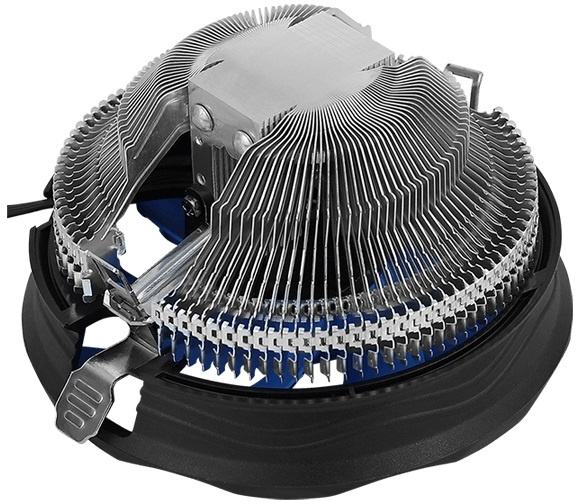 Устройство охлаждения(кулер) Aerocool Verkho Plus Soc-AM5/AM4/1151/1200/1700 4-pin 10-27dB Al 110W 271gr Ret