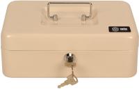 Ящик для денег без номинала Cactus CS-CB-003WT 90x250x180 бежевый сталь 1.367кг