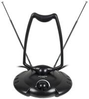 Антенна телевизионная Hyundai H-TAI200 30дБ активная черный каб.:1.35м