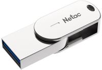 Флеш Диск Netac 32Gb U785C NT03U785C-032G-30PN USB3.0 серый