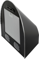 Вытяжка каминная Elikor Эпсилон 60П-430-П3Л черный/серебристый управление: ползунковое (1 мотор)