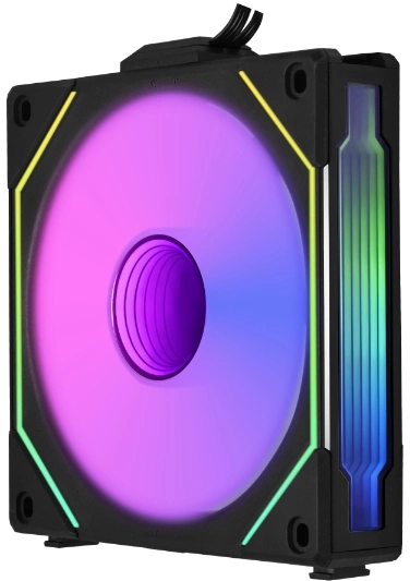 Вентилятор для корпуса Lian-Li Uni Fan SL-INF 140 Reverse ARGB 140х140x25 черный 4-pin 28дБ (G99.14RSLIN1B.00) Ret