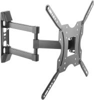 Кронштейн для телевизора Ultramounts UM904 черный 32"-55" макс.30кг настенный поворотно-выдвижной и наклонный