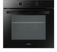 Духовой шкаф Электрический Hyundai HEO 6634 BG черное стекло