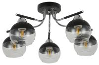 Люстра Hiper Tommy H181-5 потолоч. черный