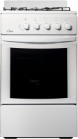 Плита Газовая Flama RG 24011 W белый реш.сталь