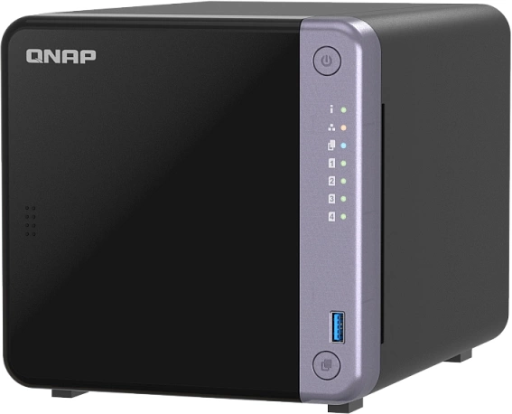 Сетевое хранилище NAS Qnap TS-432X-4G 4-bay настольный Alpine AL-524