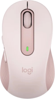 Мышь Logitech M650 розовый оптическая 4000dpi беспров. BT/Radio USB 4but (910-006391)