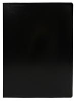 Папка на 4-х кольцах Buro -ECB0420/4RBLACK A4 пластик 0.5мм черный