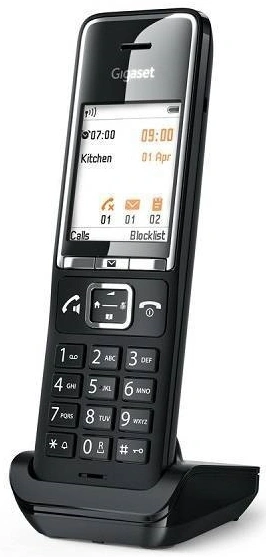 Трубка доп. Dect Gigaset Comfort 550HX черный для Comfort 550