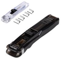 Диспенсер для зажимов Deli 8591A/Black (40листов) черный пластик