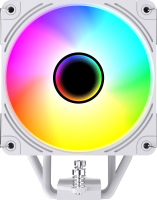 Устройство охлаждения(кулер) Bloody BD-AC205-ARGB1 ARGB Soc-AM5/AM4/1200/1700/1851 белый 4-pin 14-26dB Al+Cu LCD 205W 513gr Ret (BD-AC205-ARGB1-WH)