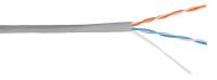 Кабель информационный Lanmaster NM-UTP5E2PR-CU кат.5E U/UTP 2X2 PVC внутренний 305м серый